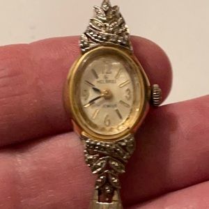 Vintage Helbros diamond watch